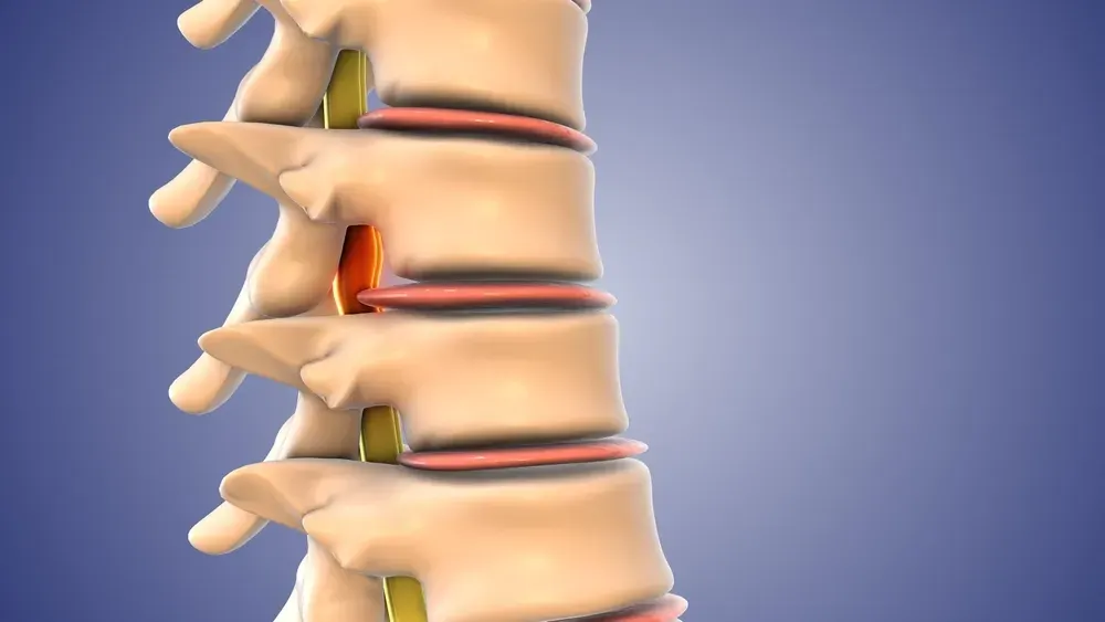 Abstract soft gradient background representing spinal health and pain relief